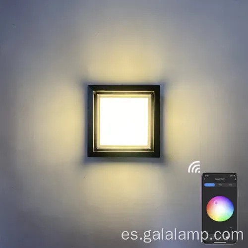 Luz impermeable inteligente inalámbrica para el montaje exterior de la pared